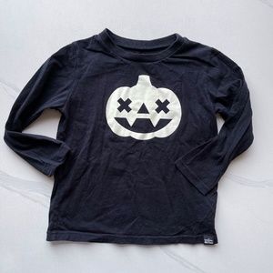 Whistle Flute Glow in Dark Pumpkin Halloween Tee